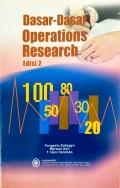 Dasar-Dasar Operations Research