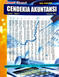 Jurnal Ilmiah Cendekia Akuntansi