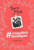 THANK YOU NOTE #CrazyRichSurabayan