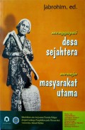 Menggapai Desa Sejahtera Menuju Masyarakat Utama