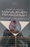 Strategi Dan Program Manajemen Pemasaran