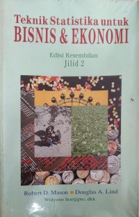 Teknik Statistika Untuk Bisnis & Ekonomi