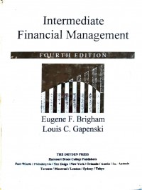 Intermediate Financial Management