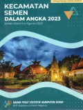 Kecamatan Semen Dalam Angka 2023