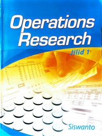 Operations Research Jilid 1