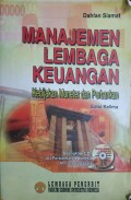 Manajemen Lembaga Keuangan