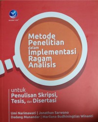 Metode Penelitian Dalam Implementasi Ragam Analisis