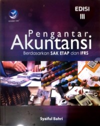 Pengantar Akuntansi Bedasarkan SAK ETAP dan IFRS