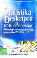 Statistika Deskriptif Untuk Penelitian