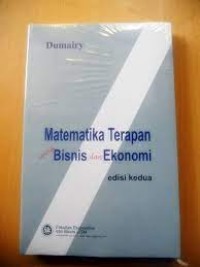 Matematika Terapan Untuk Bisnis Dan Ekonomi