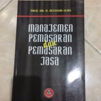 Manajemen Pemasaran Dan Pemasaran Jasa